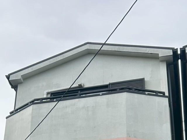 板金巻き工事　施工前